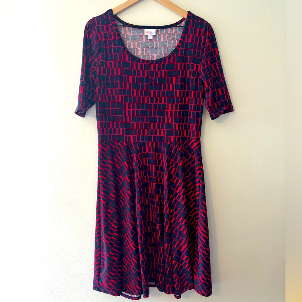 LuLaRoe Amelia Dress Size XL